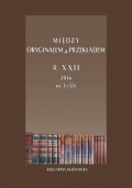 Między Oryginałem a Przekładem 2016, nr 33