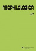 „Neophilologica” 2017. Vol. 29: Études sémantico-syntaxiques des langues romanes