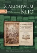 Z archiwum Klio, tom 2: Od XV w. do kongresu wiedeńskiego. Teksty źródłowe z ćwiczeniami dla liceum i technikum