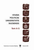 Studia Politicae Universitatis Silesiensis. T. 4–5