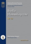 Studia Humanistyczne Nr 12 -2012