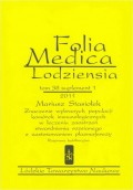 Folia Medica Lodziensia t. 38 suplement 1 2011