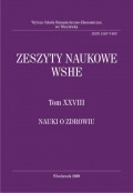 Zeszyty Naukowe WSHE, t. XXVIII, Nauki o Zdrowiu