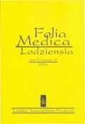 Folia Medica Lodziensia t. 41 z. 2/2014