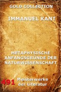 Metaphysische Anfangsgründe der Naturwissenschaft