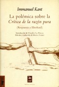 La polémica sobre la Crítica de la razón pura