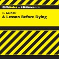 Lesson Before Dying