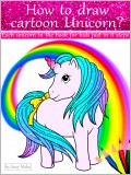 How to draw cartoon unicorn?