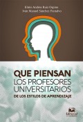 Qué piensan los profesores universitarios de los estilos de aprendizaje