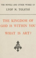The Kingdom of God is Within You, What is Art