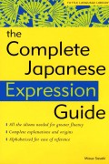 Complete Japanese Expression Guide
