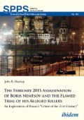 The February 2015 Assassination of Boris Nemtsov and the Flawed Trial of his Alleged Killers