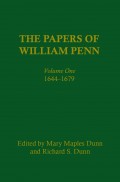 The Papers of William Penn, Volume 1