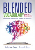 Blended Vocabulary for K--12 Classrooms