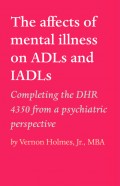 The affects of mental illness on ADLs and IADLs