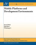Mobile Platforms and Development Environments