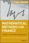 Mathematical Methods for Finance