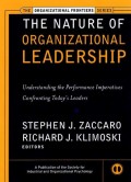 The Nature of Organizational Leadership