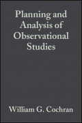 Planning and Analysis of Observational Studies