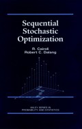 Sequential Stochastic Optimization