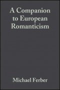 A Companion to European Romanticism