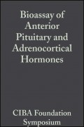 Bioassay of Anterior Pituitary and Adrenocortical Hormones, Volume 5