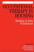Occupational Therapy in Housing