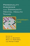 Personality Disorder and Community Mental Health Teams