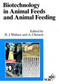 Biotechnology in Animal Feeds and Animal Feeding