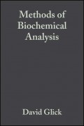 Methods of Biochemical Analysis, Volume 4