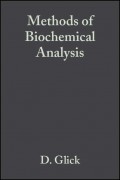 Methods of Biochemical Analysis, Volume 15