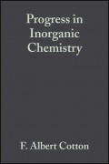 Progress in Inorganic Chemistry, Volume 1