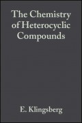 The Chemistry of Heterocyclic Compounds, Pyridine and Its Derivatives