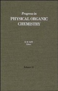 Progress in Physical Organic Chemistry, Volume 15