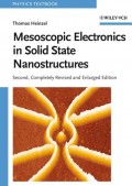Mesoscopic Electronics in Solid State Nanostructures