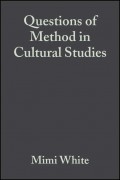 Questions of Method in Cultural Studies