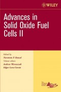 Advances in Solid Oxide Fuel Cells II