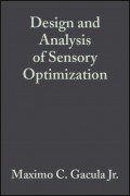 Design and Analysis of Sensory Optimization