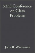 52nd Conference on Glass Problems