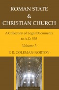 Roman State & Christian Church Volume 2