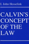 Calvin's Concept of the Law