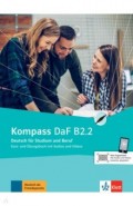 Kompass DaF B2.2 Kurs- und Uebungsbuch mit Audios