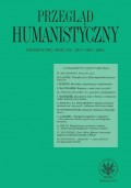 Przegląd Humanistyczny 2015/1 (448)