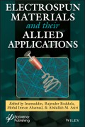 Electrospun Materials and Their Allied Applications