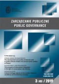 Zarządzanie Publiczne nr 3(49)/2019