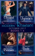 Modern Romance Collection: October 2017 Books 1 - 4