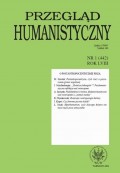 Przegląd Humanistyczny 2014/1 (442)