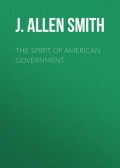 The Spirit of American Government