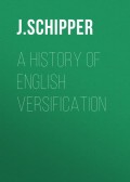 A History of English Versification