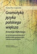 "Gramatyka języka polskiego większa" Antoniego Małeckiego na tle dziewiętnastowiecznych podręczników gramatycznych i ówczesnej polszczyzny
